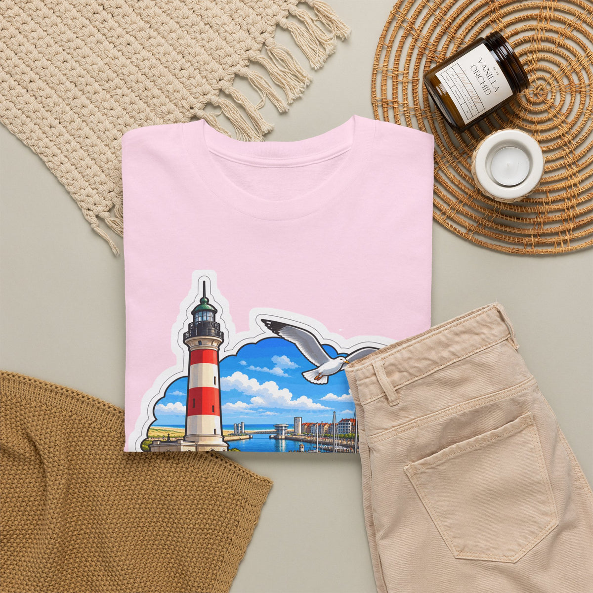 NIEUWPOORT Unisex T-shirt | Vlaamse Stad | VlaamseKracht®