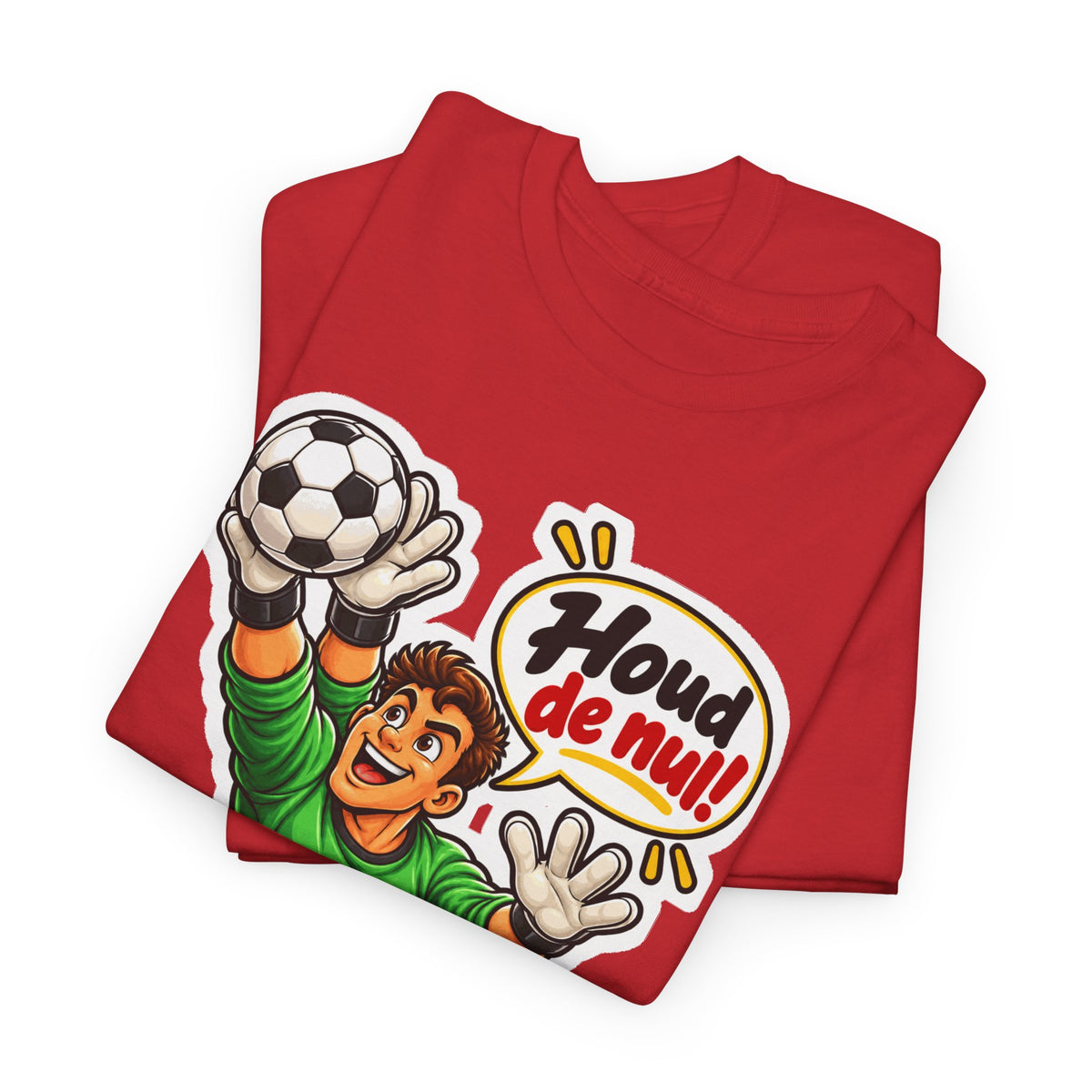 HOUD DE NUL! Unisex T-shirt | Voetbal Supporter | VlaamseKracht®