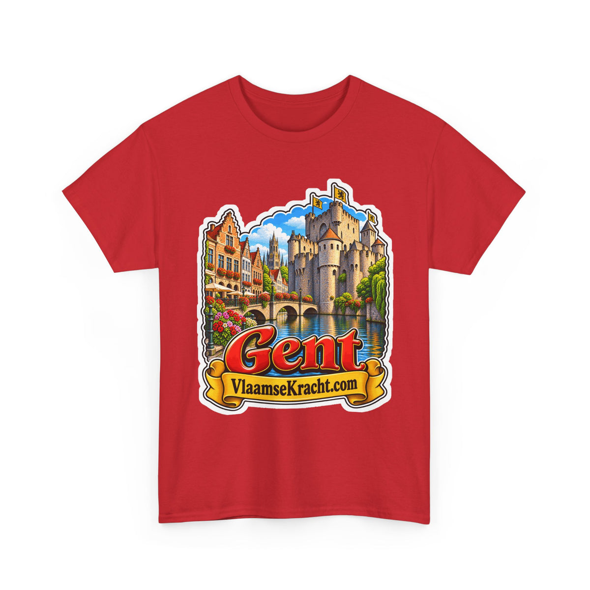 GENT Unisex T-shirt | Vlaamse Stad | VlaamseKracht®