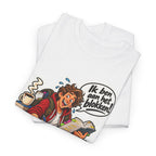 IK BEN AAN HET BLOKKEN! Unisex T-shirt | De Student | VlaamseKracht®