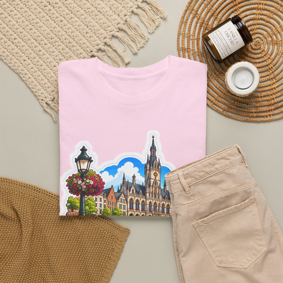 SINT-NIKLAAS Unisex T-shirt | Vlaamse Stad | VlaamseKracht®