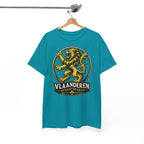Premium Vlaamse Leeuw Vlaanderen Color Edition T-Shirt | In Hart en Daad | Unisex  | VlaamseKracht®