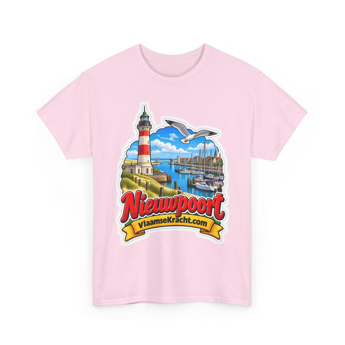 NIEUWPOORT Unisex T-shirt | Vlaamse Stad | VlaamseKracht®