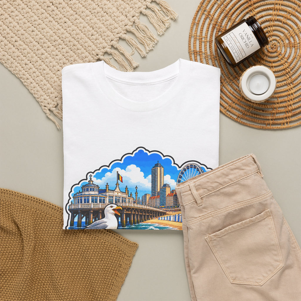 OOSTENDE Unisex T-shirt | Vlaamse Stad | VlaamseKracht®