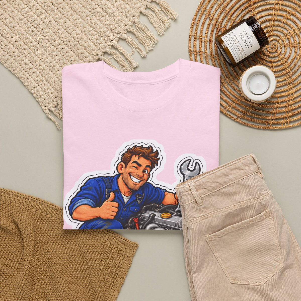 ALLES DRAAIT WEER! Unisex T-shirt | De Mecanicien | VlaamseKracht®