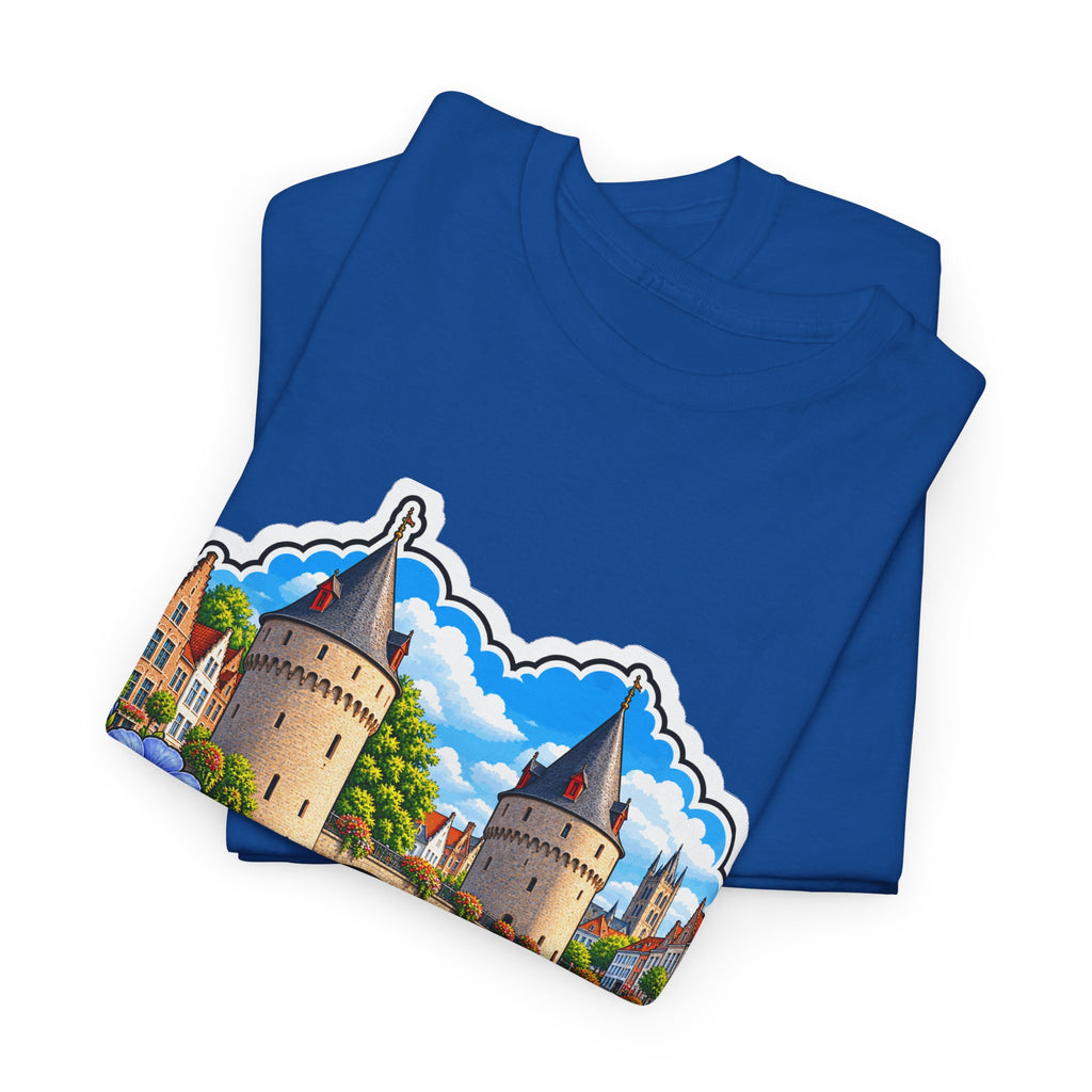 KORTRIJK Unisex T-shirt | Vlaamse Stad | VlaamseKracht®
