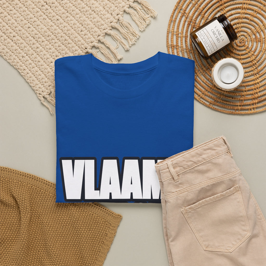 VLAAMS & TROTS Unisex T-shirt | Vlaamse Trots | VlaamseKracht®