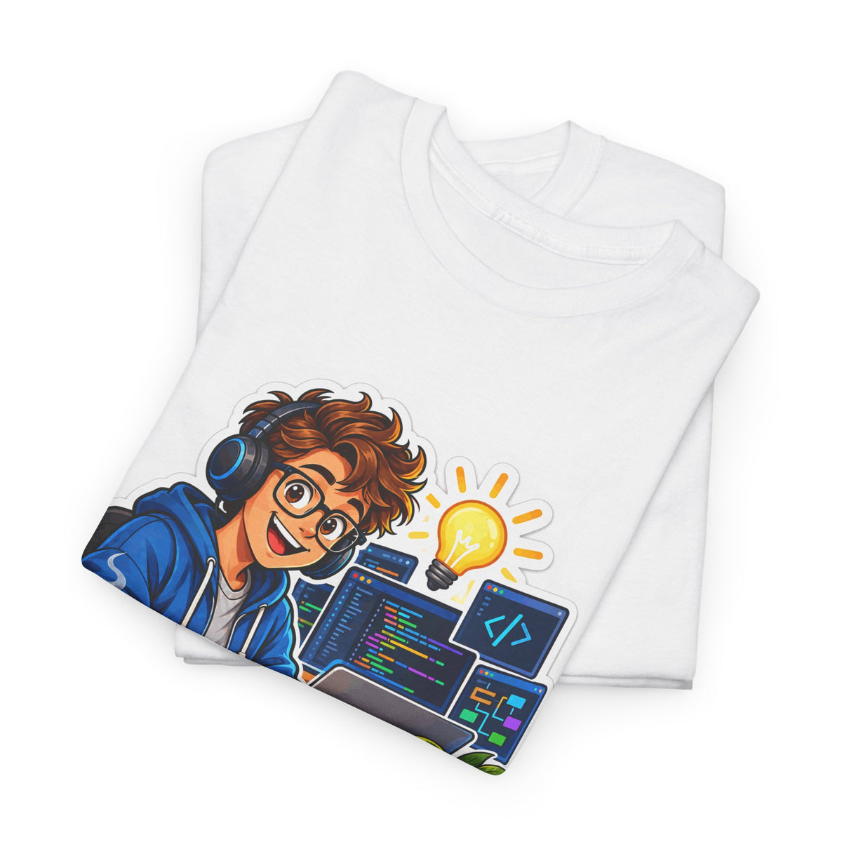 CODE VOOR MORGEN! Unisex T-shirt | De Programmeur | VlaamseKracht®