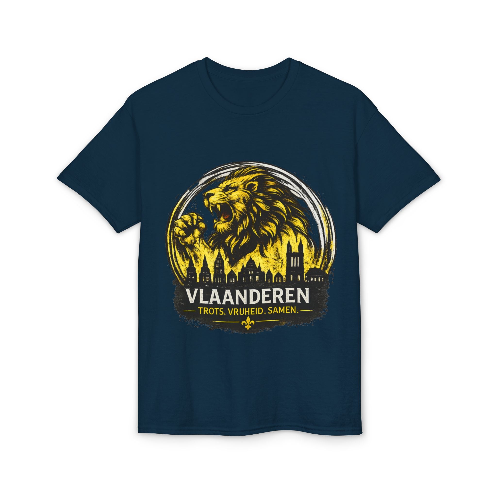 Vlaanderen Lion T‑Shirt — Proud Vlaanderen Graphic Tee