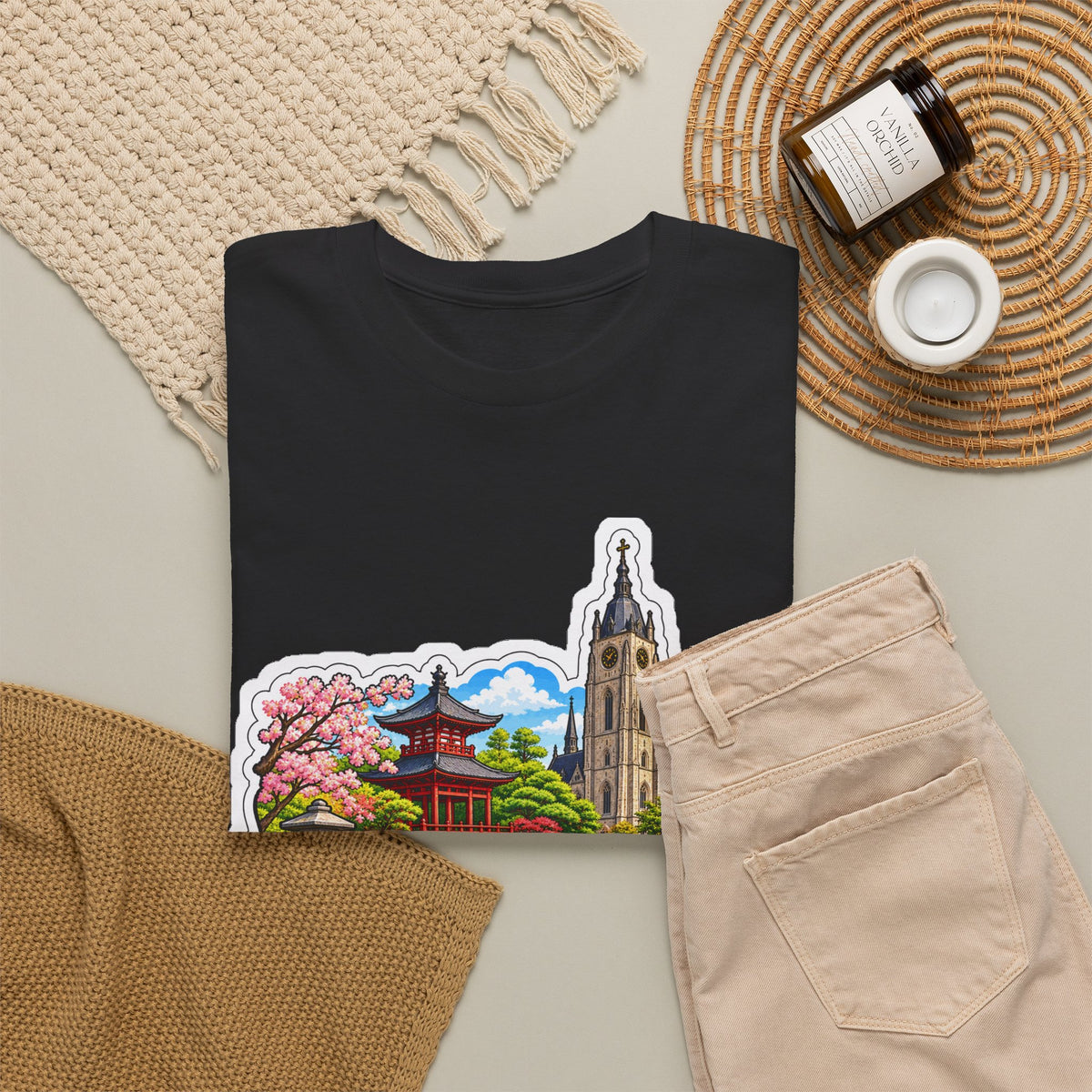 HASSELT Unisex T-shirt | Vlaamse Stad | VlaamseKracht®