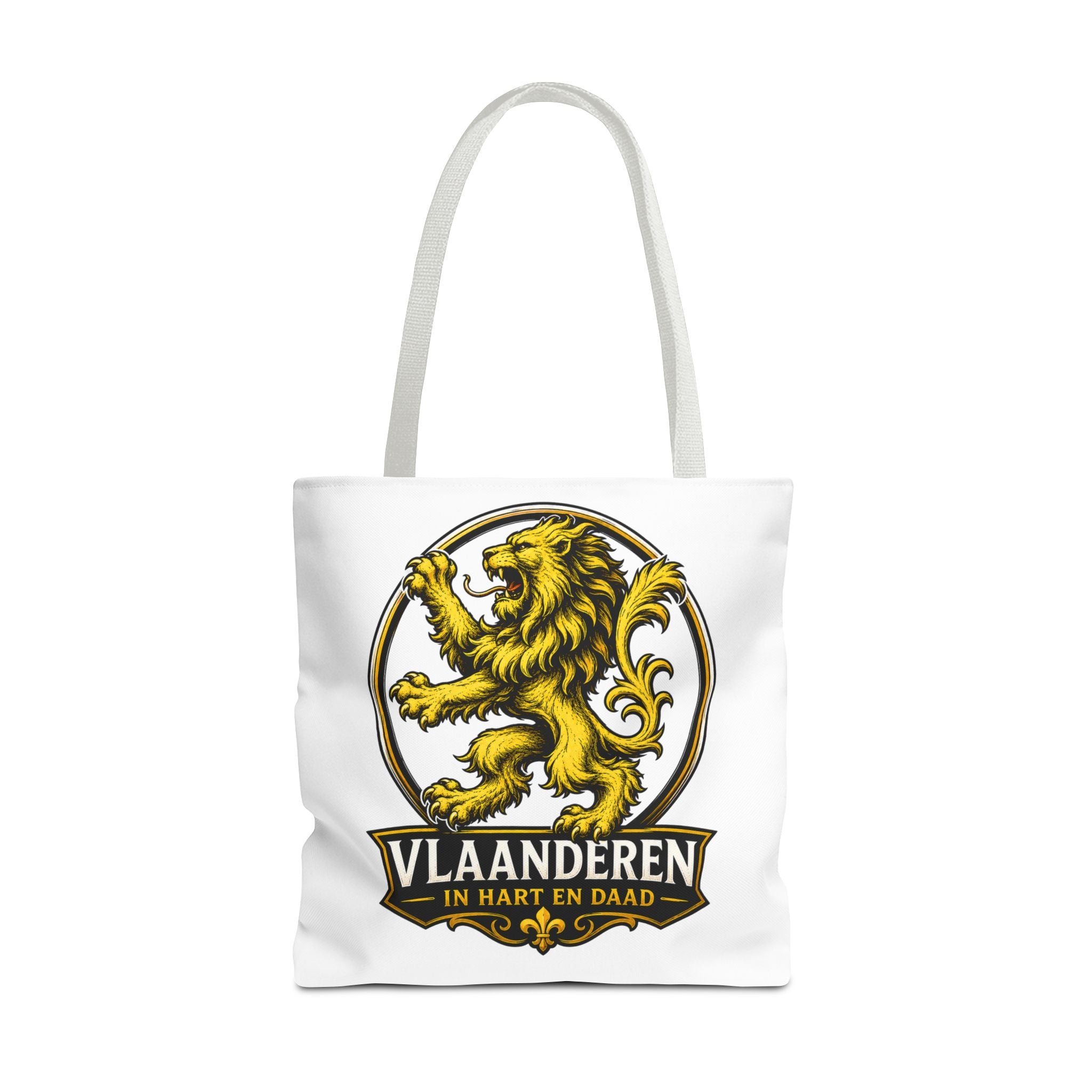 Premium Vlaamse Leeuw Tote Bag (AOP) | VlaamseKracht®
