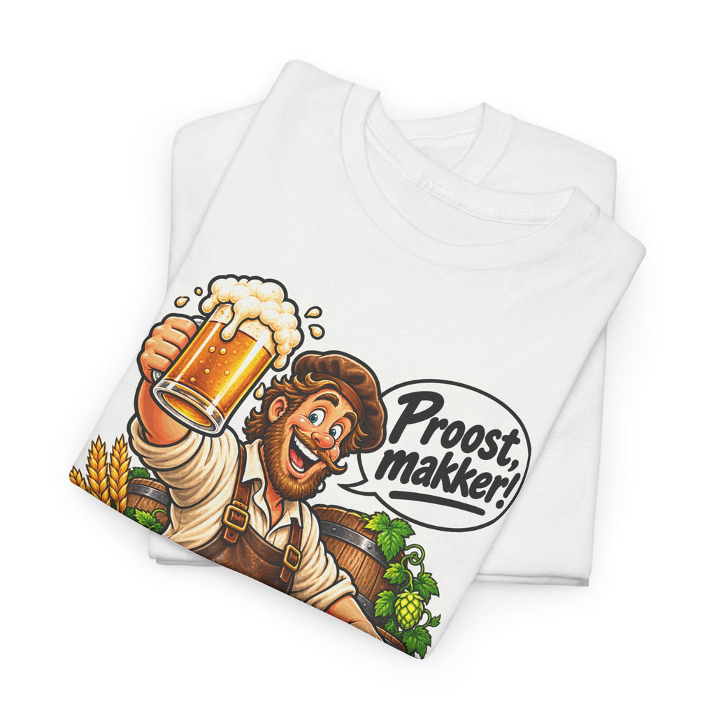 PROOST, MAKKER! Unisex T-shirt | De Brouwer | VlaamseKracht®