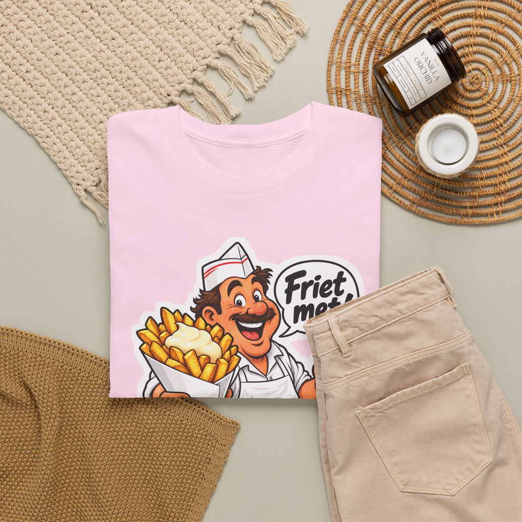FRIET MET! Unisex T-shirt | Vlaamse Frituur | VlaamseKracht®