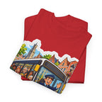 IEDEREEN MEE! Unisex T-shirt | De Buschauffeur | VlaamseKracht®