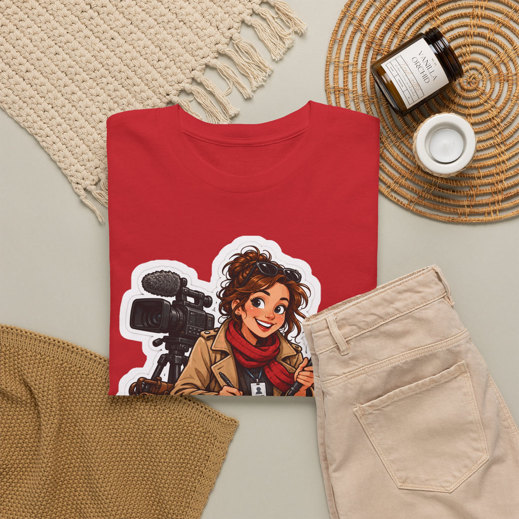 HET VERHAAL TELT! Unisex T-shirt | De Journalist | VlaamseKracht®