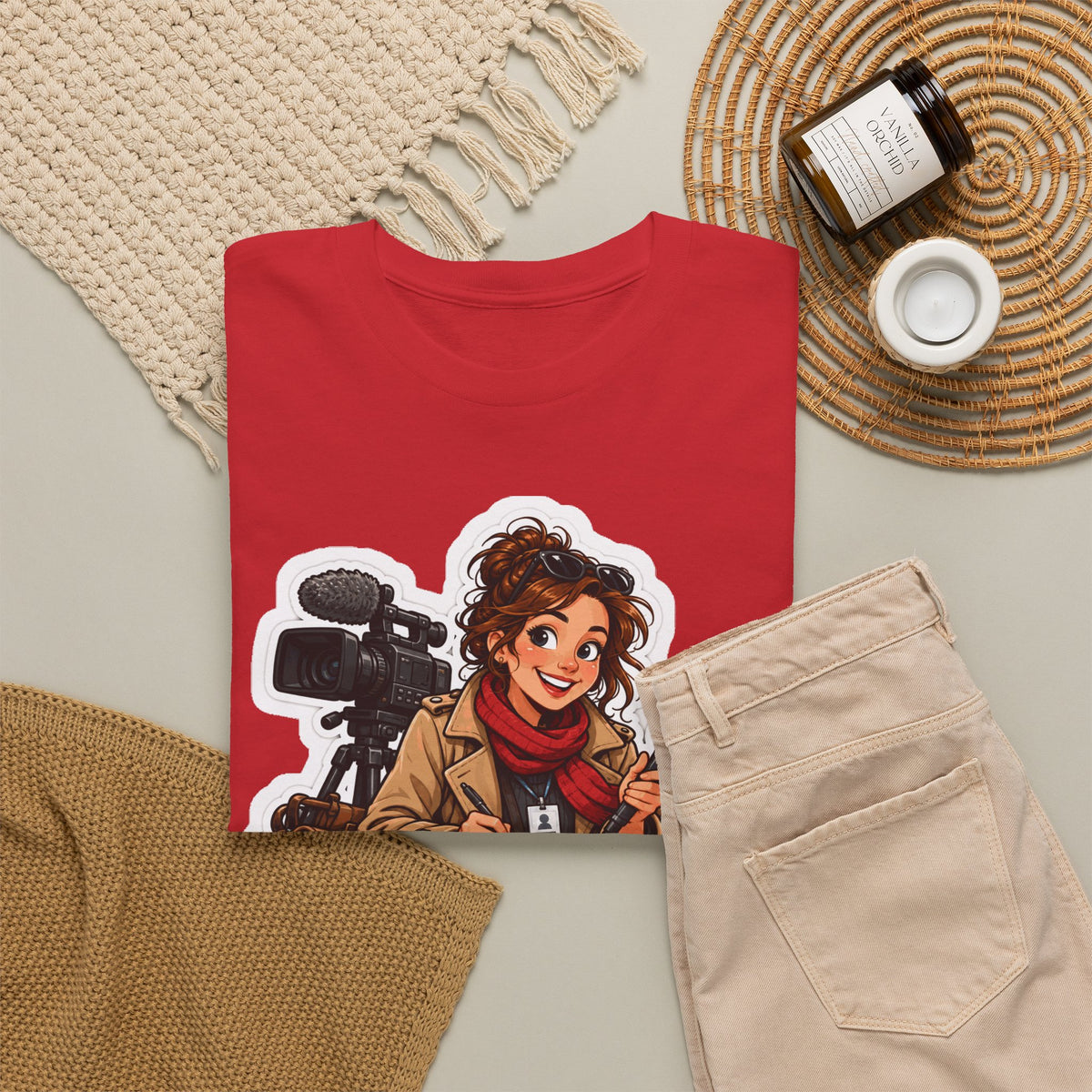 HET VERHAAL TELT! Unisex T-shirt | De Journalist | VlaamseKracht®