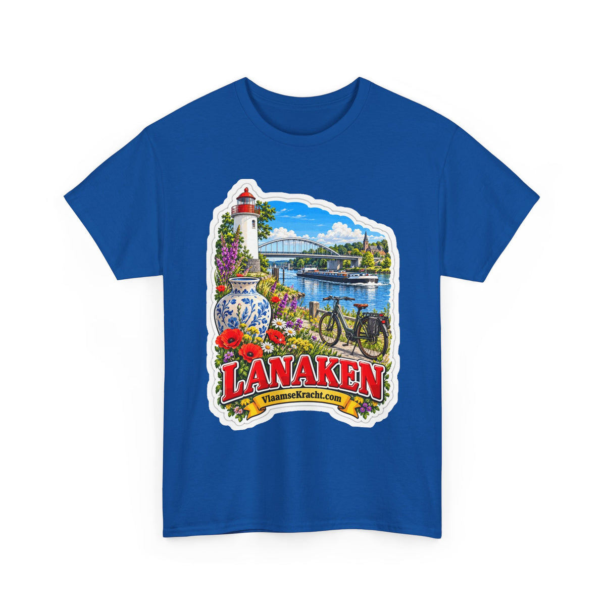 LANAKEN Unisex T-shirt | Vlaamse Stad | VlaamseKracht®