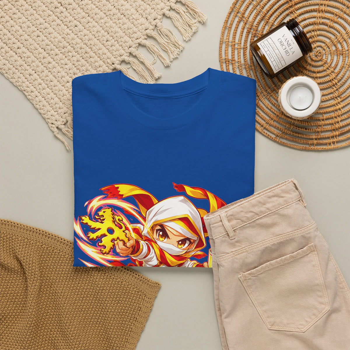 NINJA OP FRIET! Unisex T-shirt | Anime | VlaamseKracht®