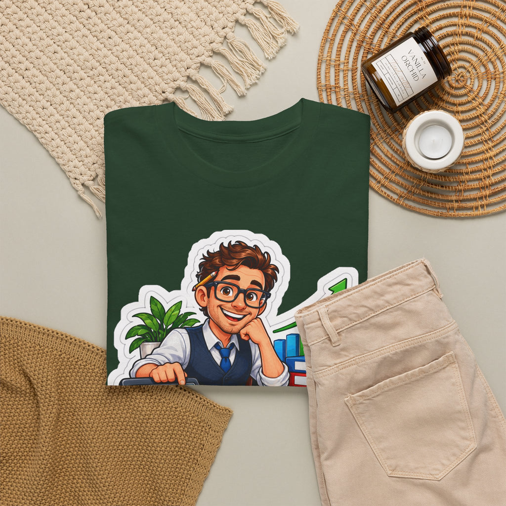 CIJFERS MET ZIN! Unisex T-shirt | De Boekhouder | VlaamseKracht®