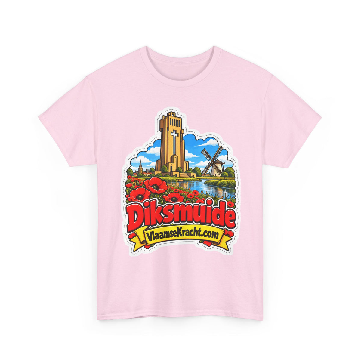 DIKSMUIDE Unisex T-shirt | Vlaamse Stad | VlaamseKracht®