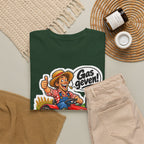 GAS GEVEN! Unisex T-shirt | De Tractorboer | VlaamseKracht®