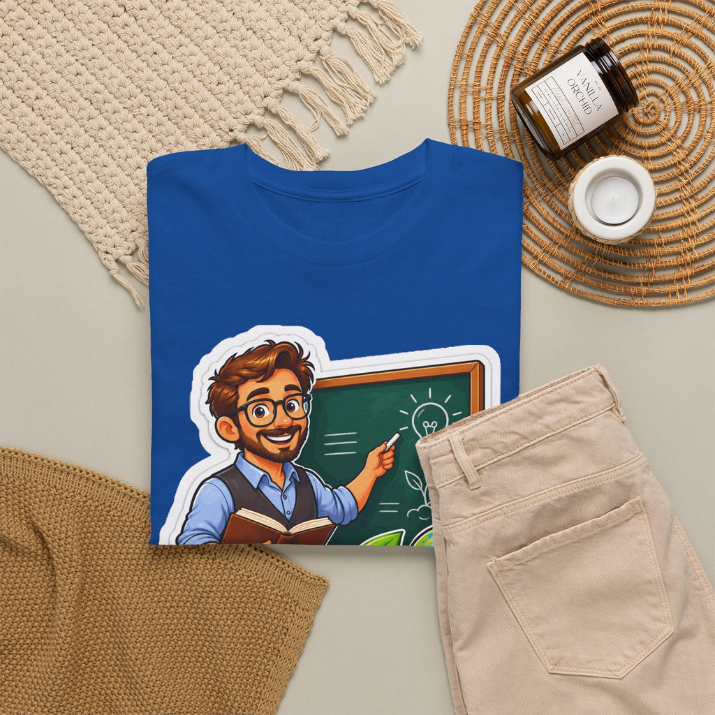 LEREN IS GROEIEN! Unisex T-shirt | De Leraar | VlaamseKracht®