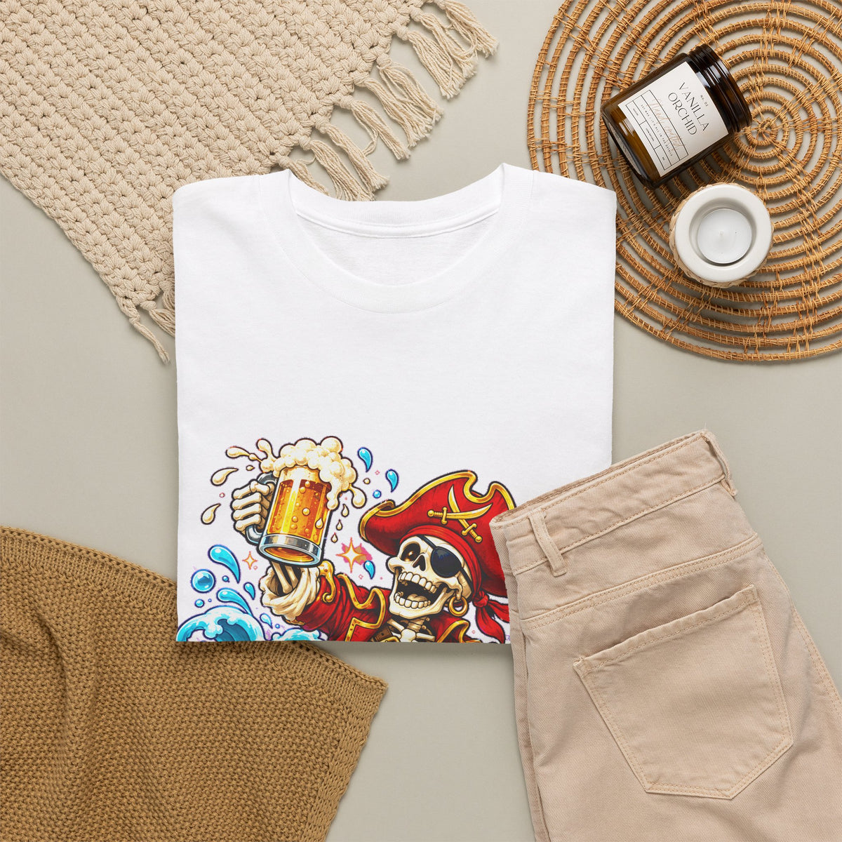 PIRAAT PROOST! Unisex T-shirt | Cartoon | VlaamseKracht®