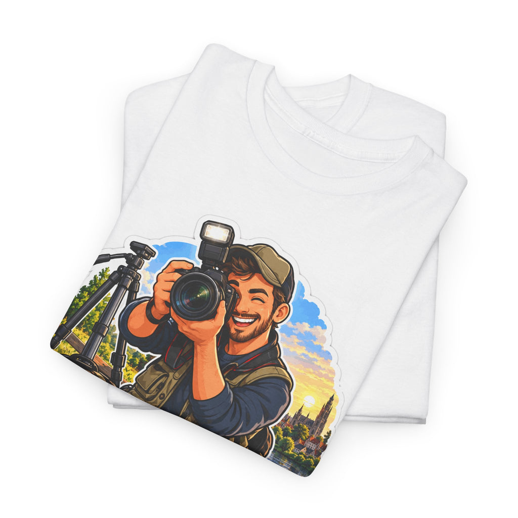 MOMENTEN VANGEN! Unisex T-shirt | De Fotograaf | VlaamseKracht®
