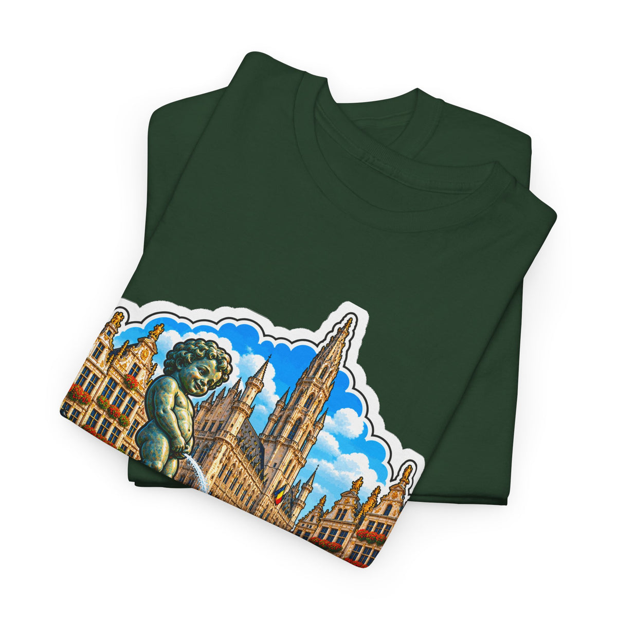 BRUSSEL Unisex T-shirt | Vlaamse Stad | VlaamseKracht®