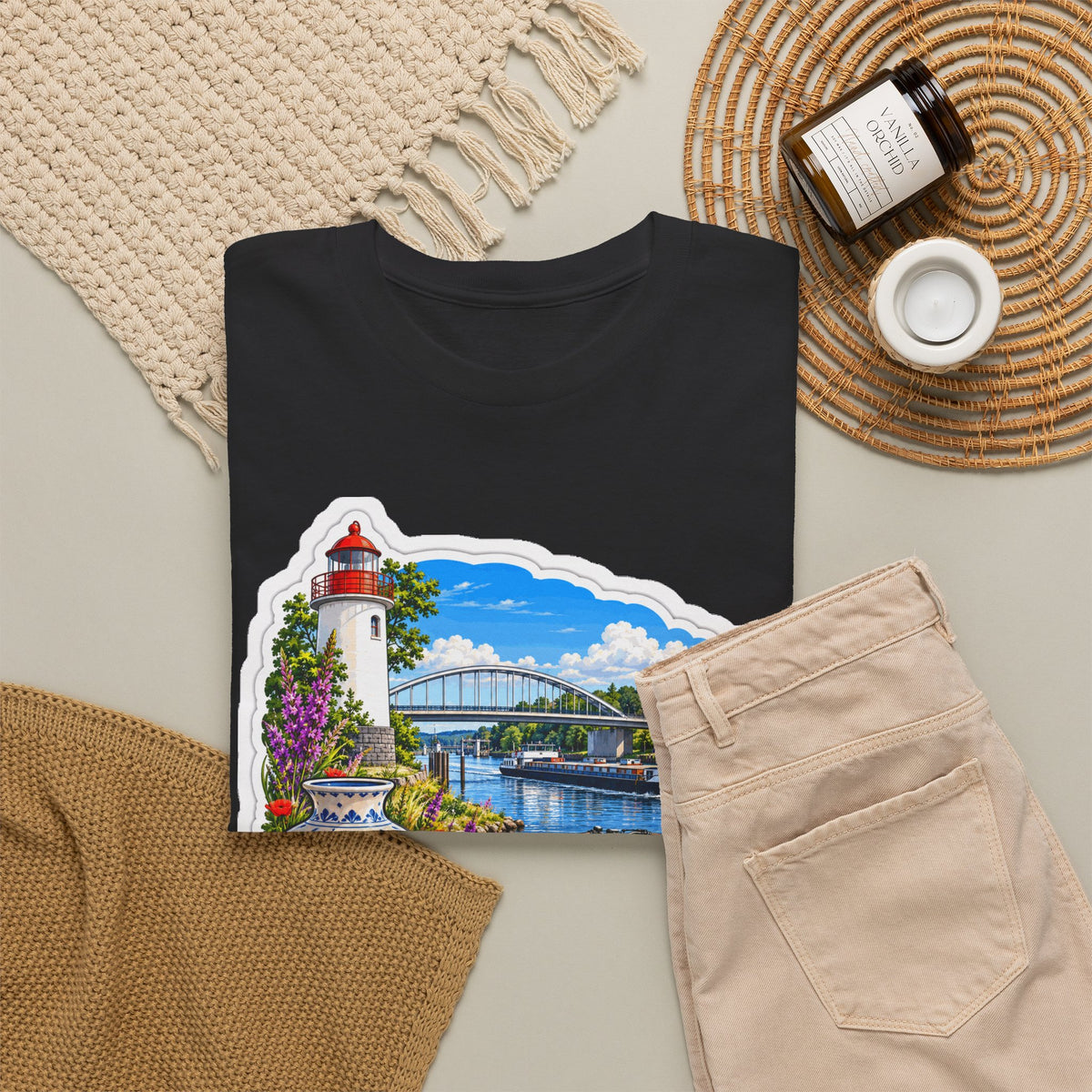 LANAKEN Unisex T-shirt | Vlaamse Stad | VlaamseKracht®