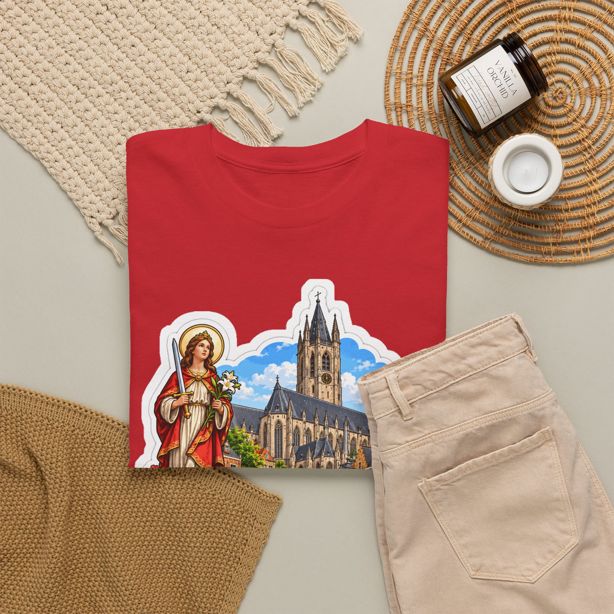 GEEL Unisex T-shirt | Vlaamse Stad | VlaamseKracht®