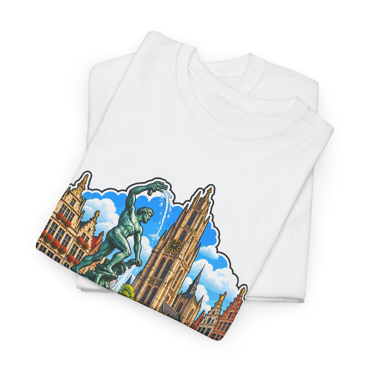 ANTWERPEN Unisex T-shirt | Vlaamse Stad | VlaamseKracht®
