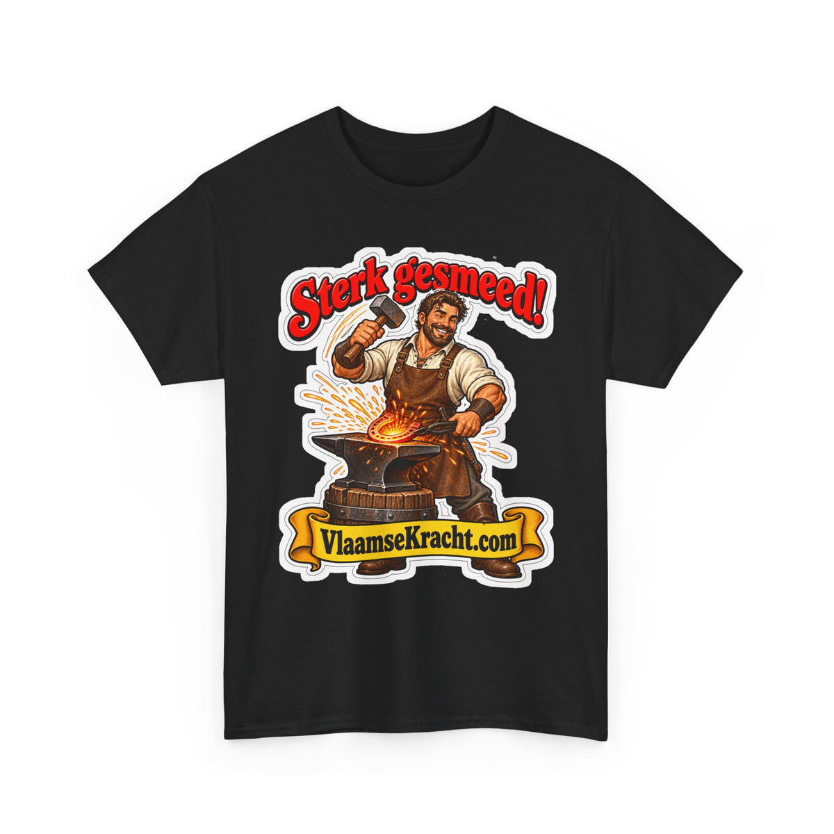 STERK GESMEED! Unisex T-shirt | De Smid | VlaamseKracht®