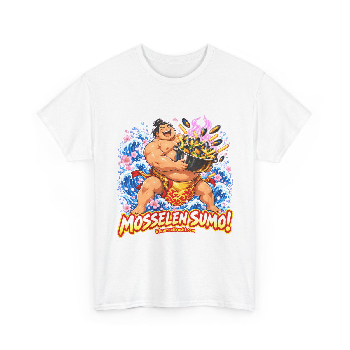 MOSSELEN SUMO! Unisex T-shirt | Anime | VlaamseKracht®