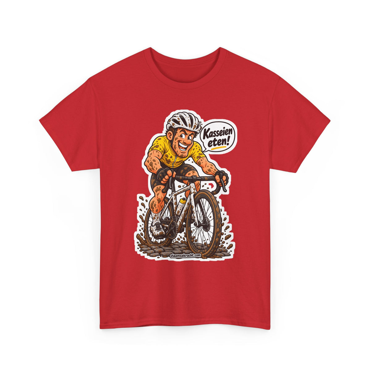 KASSEIEN ETEN! Unisex T-shirt | Vlaamse Koers | VlaamseKracht®