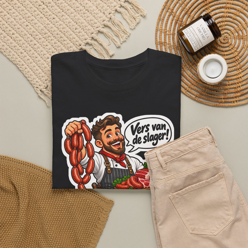 VERS VAN DE SLAGER! Unisex T-shirt | De Slager | VlaamseKracht®