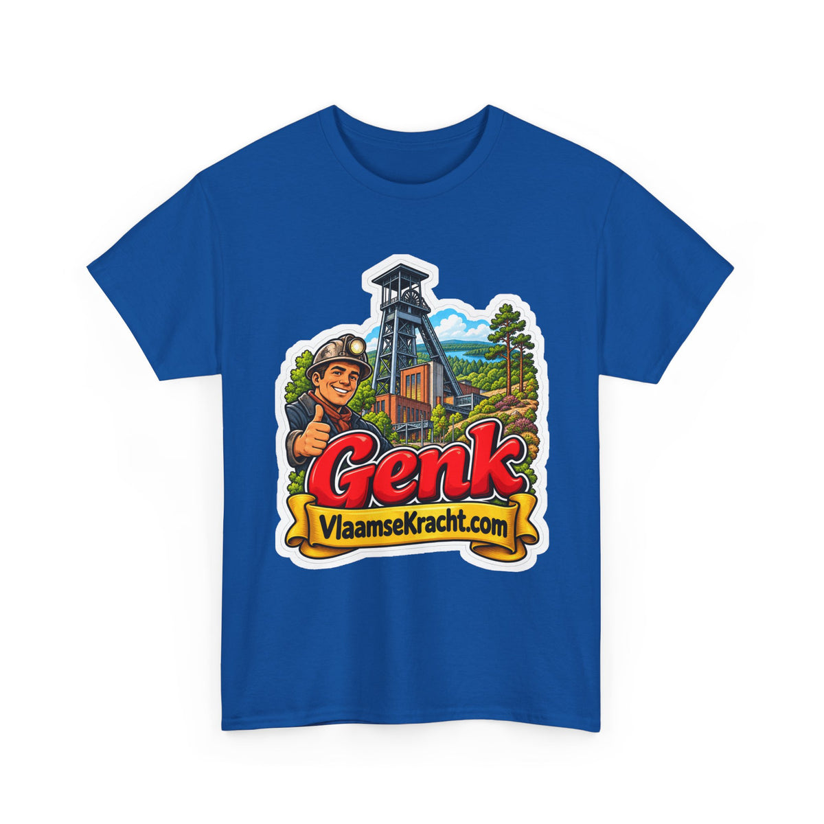 GENK Unisex T-shirt | Vlaamse Stad | VlaamseKracht®