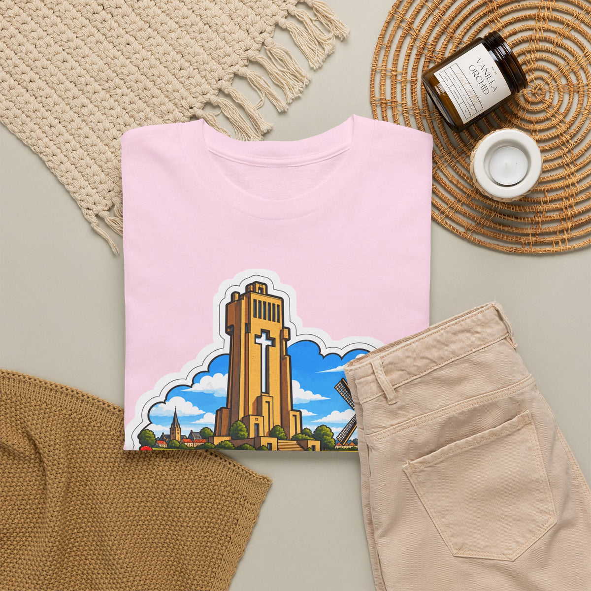 DIKSMUIDE Unisex T-shirt | Vlaamse Stad | VlaamseKracht®