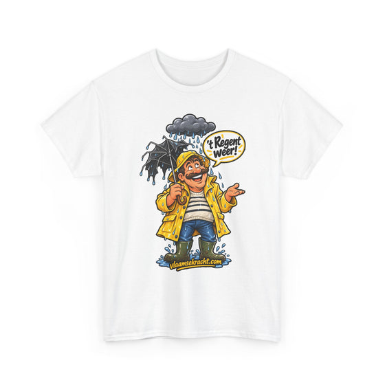 'T REGENT WEER Unisex T-shirt | Vlaams Weer | VlaamseKracht®