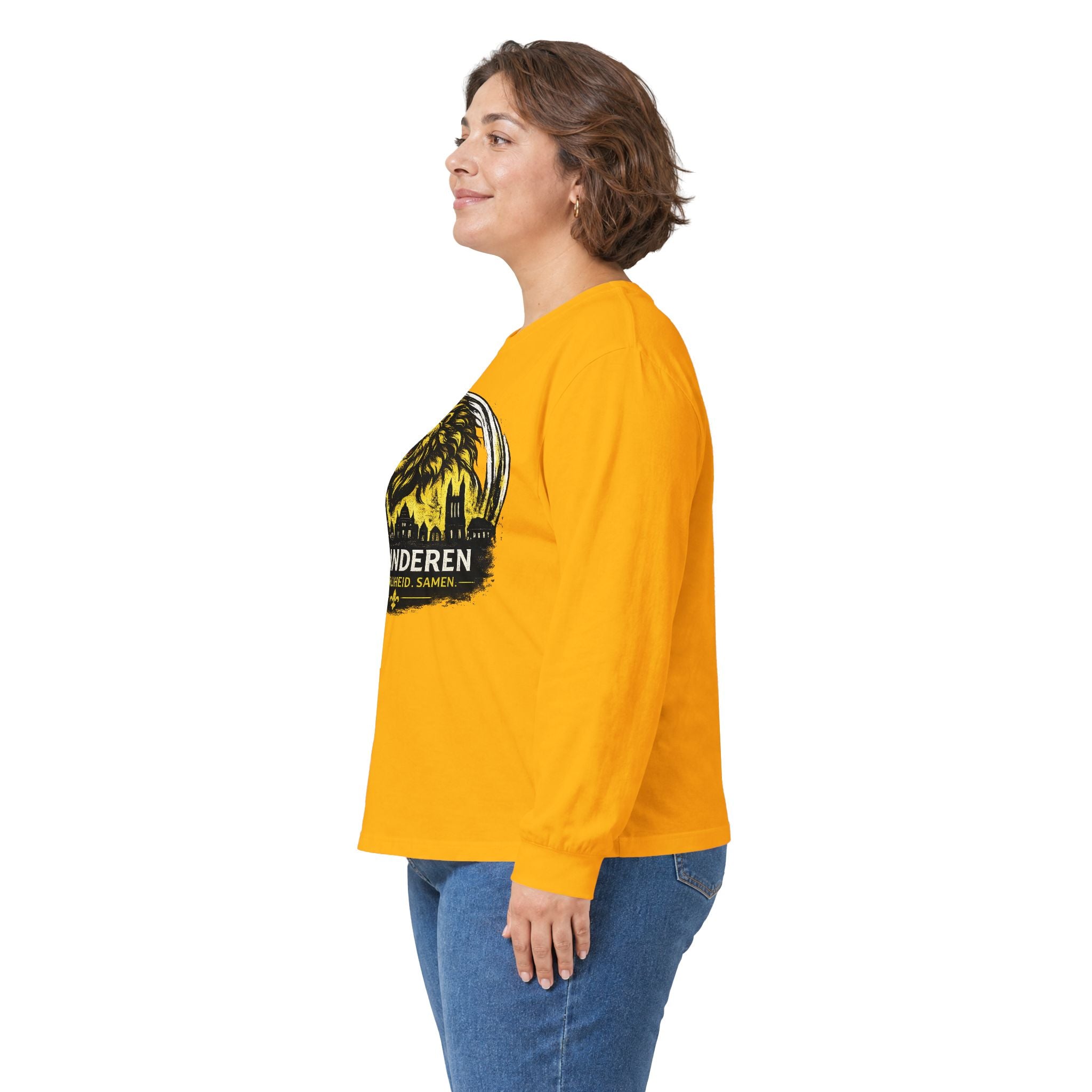 Premium Vlaamse Leeuw Vlaanderen Color Edition T-Shirt | In Hart en Daad | Unisex  | VlaamseKracht®