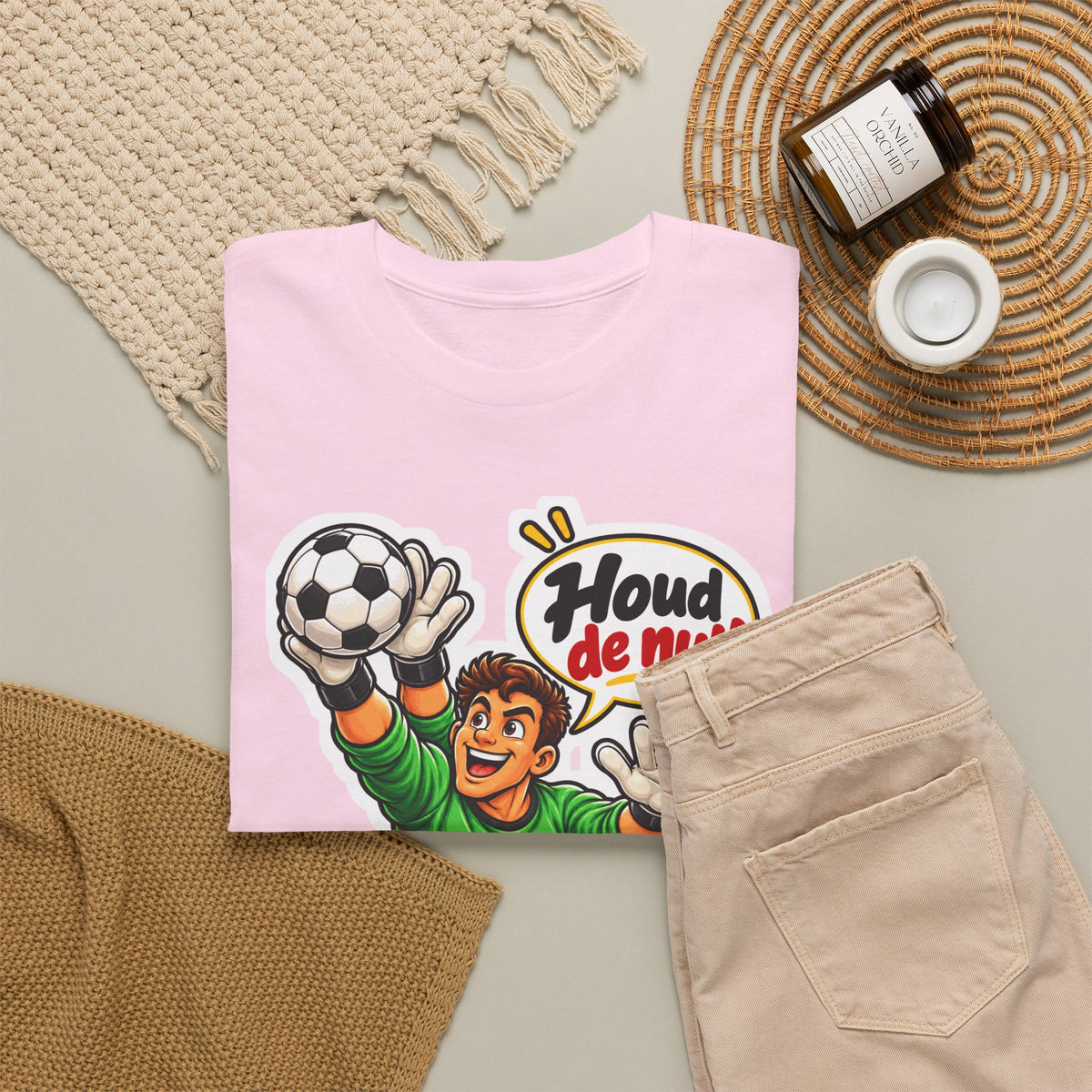 HOUD DE NUL! Unisex T-shirt | Voetbal Supporter | VlaamseKracht®