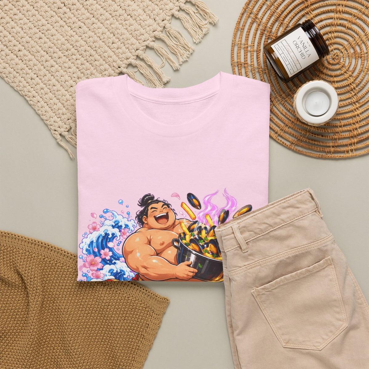 MOSSELEN SUMO! Unisex T-shirt | Anime | VlaamseKracht®