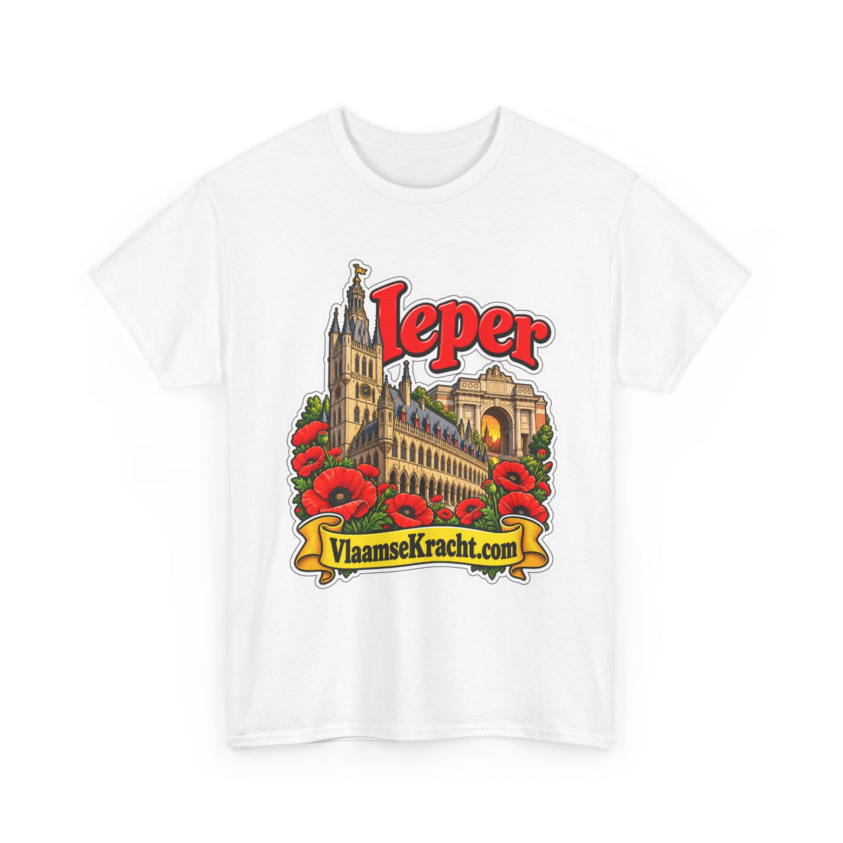 IEPER Unisex T-shirt | Vlaamse Stad | VlaamseKracht®