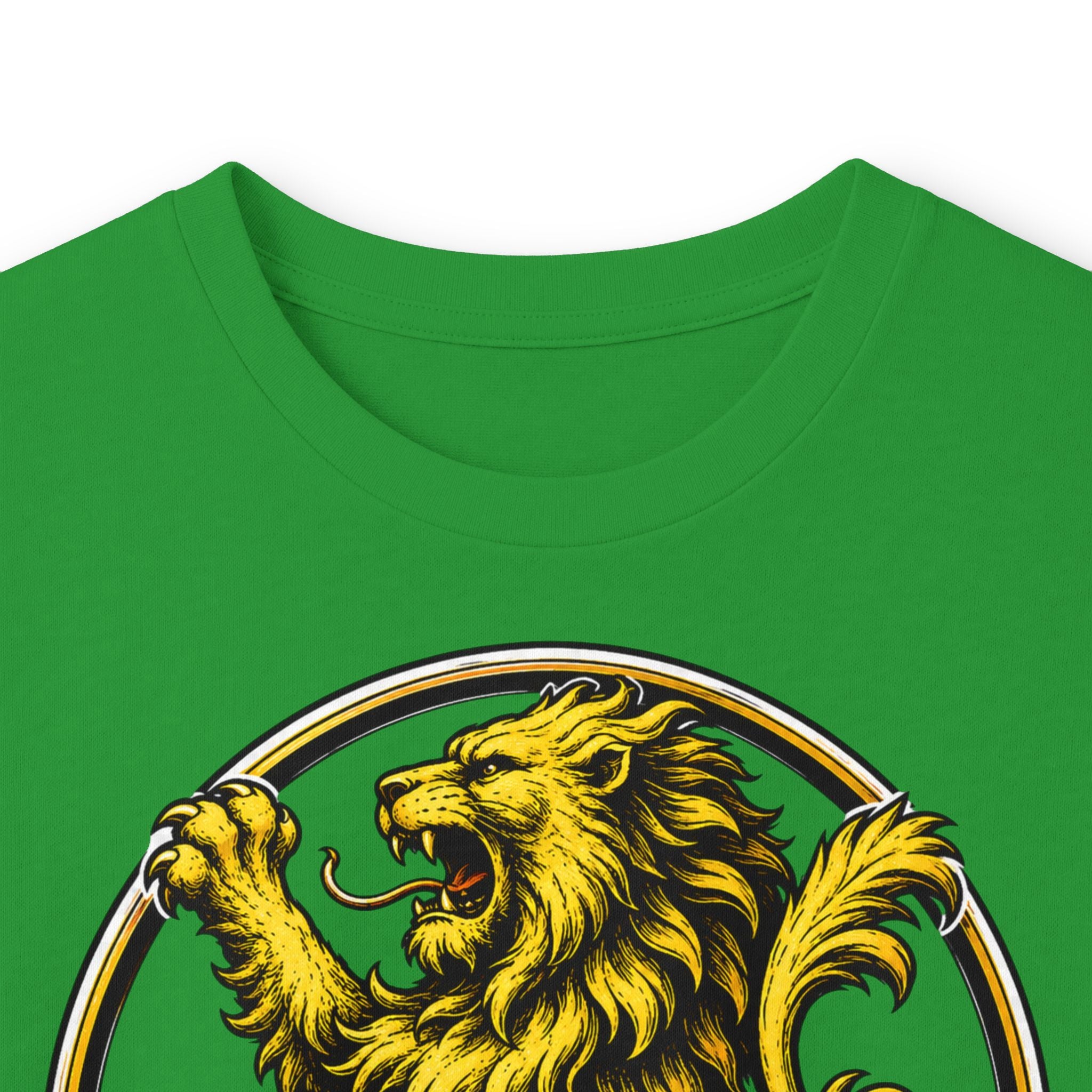 Premium Vlaamse Leeuw Vlaanderen Lion Crest Long Sleeve Tee | VlaamseKracht®