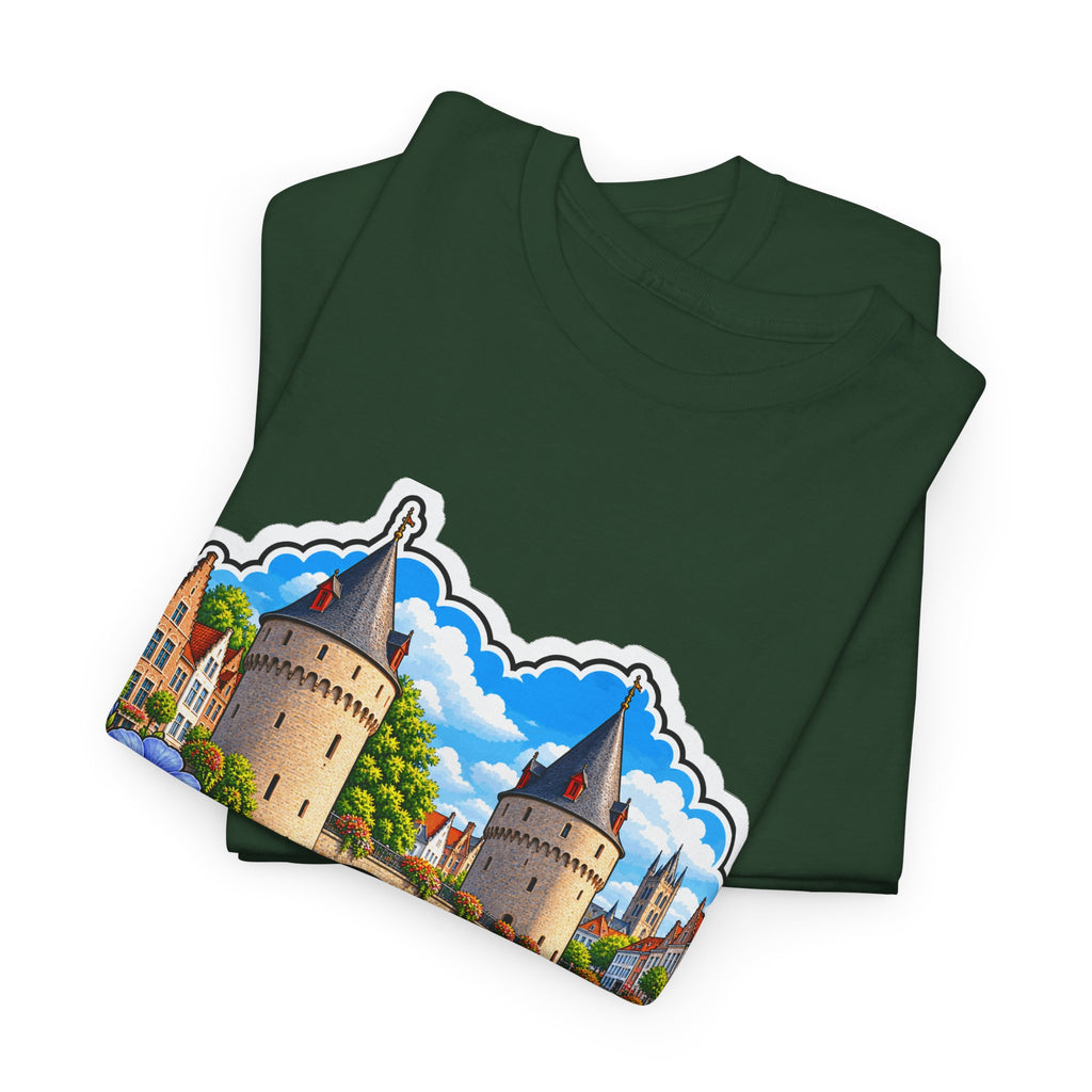 KORTRIJK Unisex T-shirt | Vlaamse Stad | VlaamseKracht®