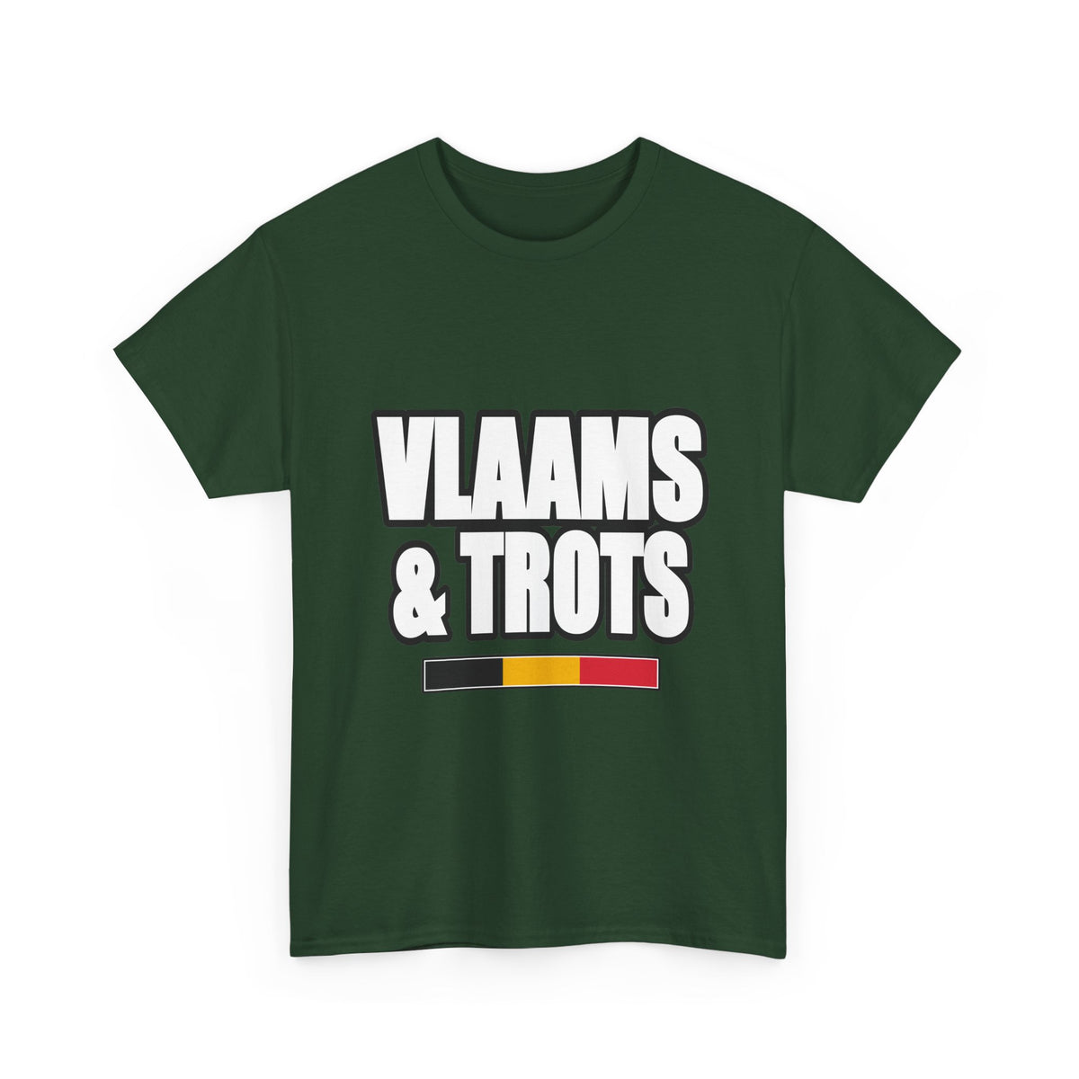 VLAAMS & TROTS Unisex T-shirt | Vlaamse Trots | VlaamseKracht®