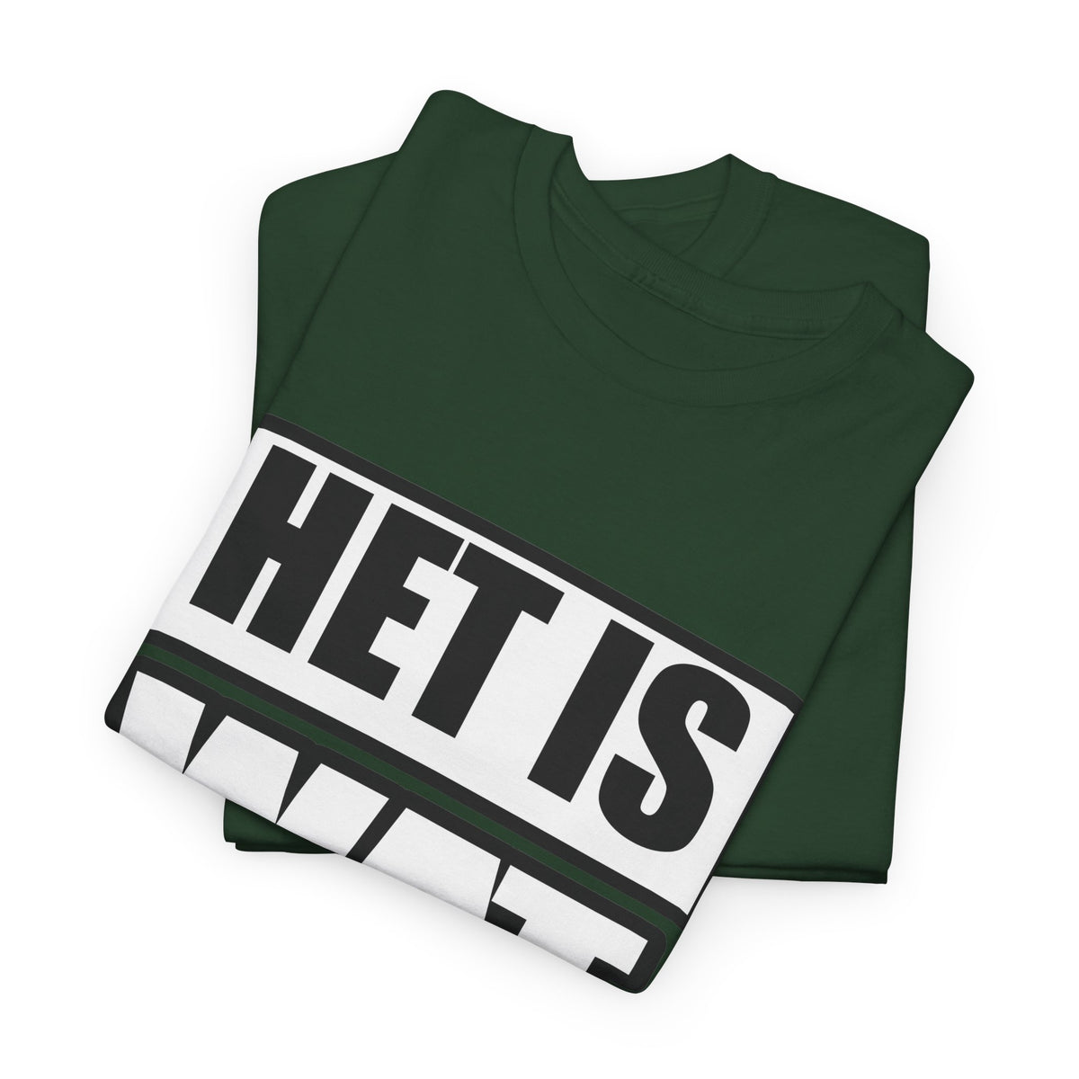 Het is wat het is Unisex T-shirt | Vlaamse Humor | VlaamseKracht®