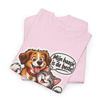 MIJN BAASJE IS DE BESTE! Unisex T-shirt | Hond & Kat | VlaamseKracht®