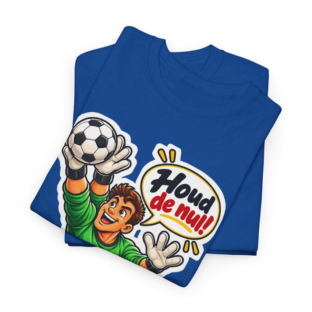 HOUD DE NUL! Unisex T-shirt | Voetbal Supporter | VlaamseKracht®