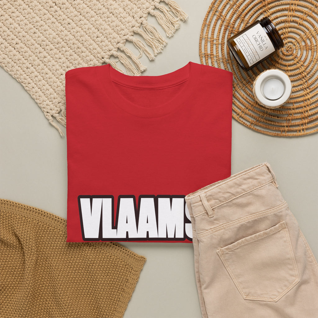 VLAAMSE KRACHT Unisex T-shirt | Stoere Letters | VlaamseKracht®